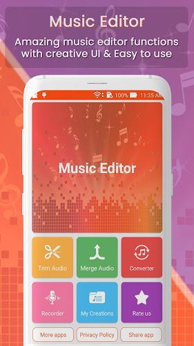 Music Editor: Trim Cutter Merg Screenshot 1