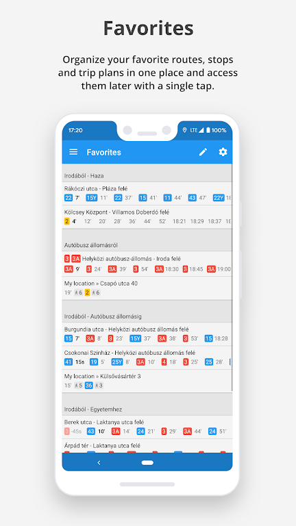 menetrend.app - Public Transit Screenshot 4