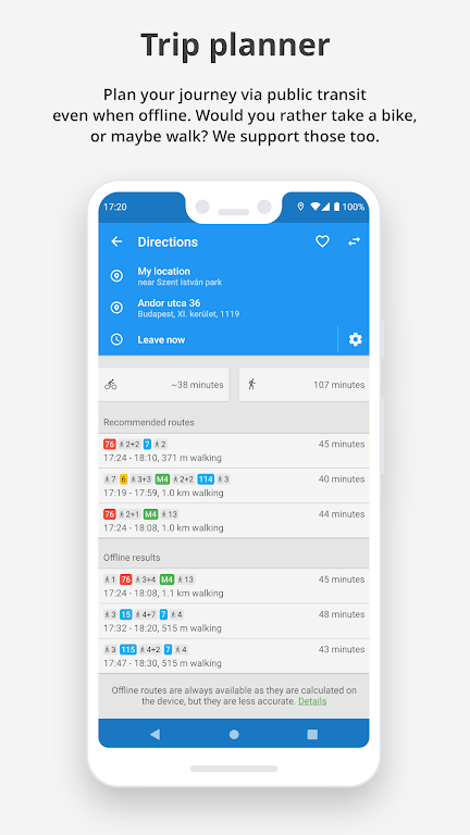 menetrend.app - Public Transit Screenshot 6