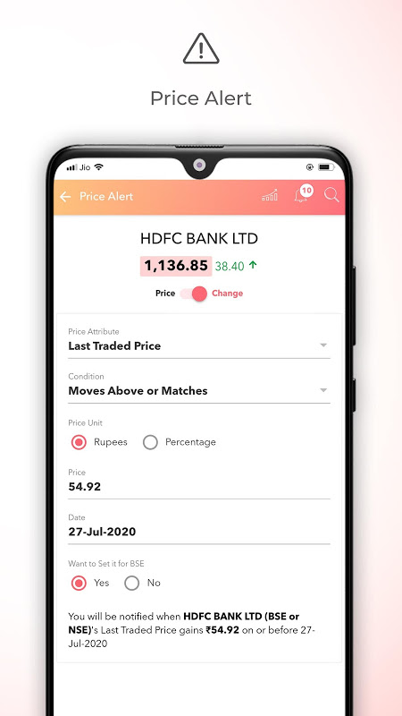 Jiffy Trading App Screenshot 2