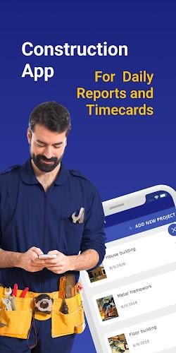 Construction Daily Log App Screenshot 1