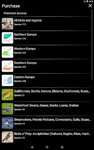 Birds of Europe Field Guide Screenshot 24