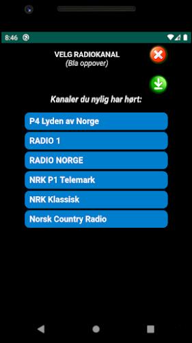 Norsk Radio App - DAB+FM Norge Screenshot 8 