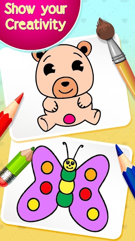 Drawing and Coloring Book Game Screenshot 7 