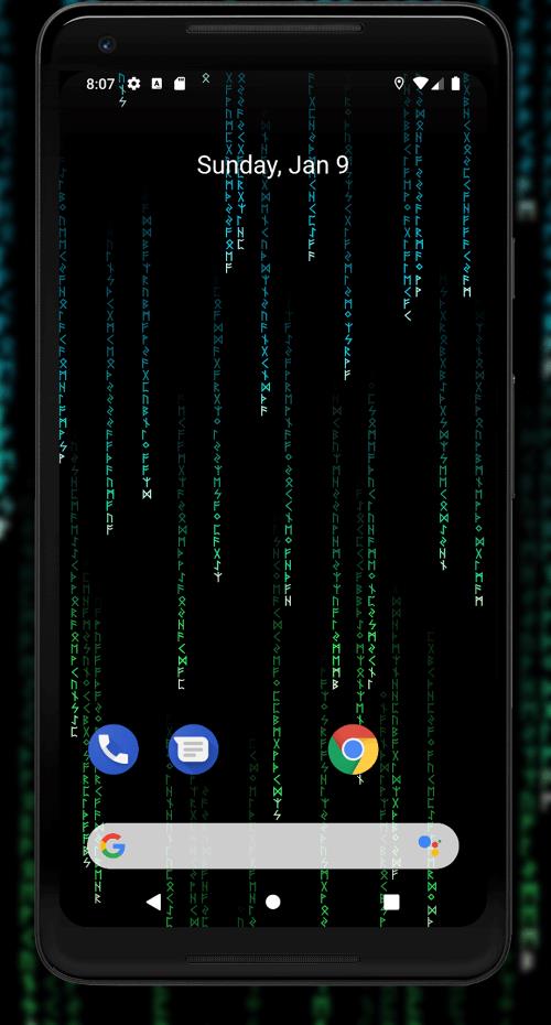 Matrix Live Wallpaper Screenshot 6 