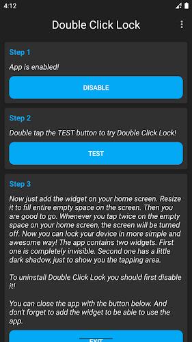 Double Click Lock - Double Tap Screenshot 8