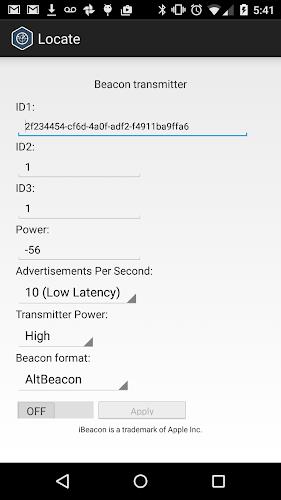Locate Beacon Screenshot 2