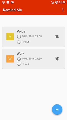 Reminder app Screenshot 1 