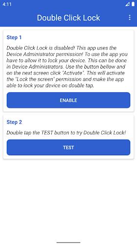 Double Click Lock - Double Tap Screenshot 1 