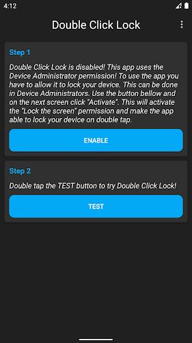 Double Click Lock - Double Tap Screenshot 3 