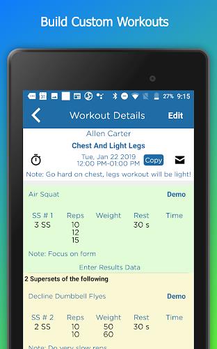 FitSW for Personal Trainers Screenshot 13 