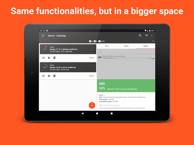 Aria2App (open source) Screenshot 8