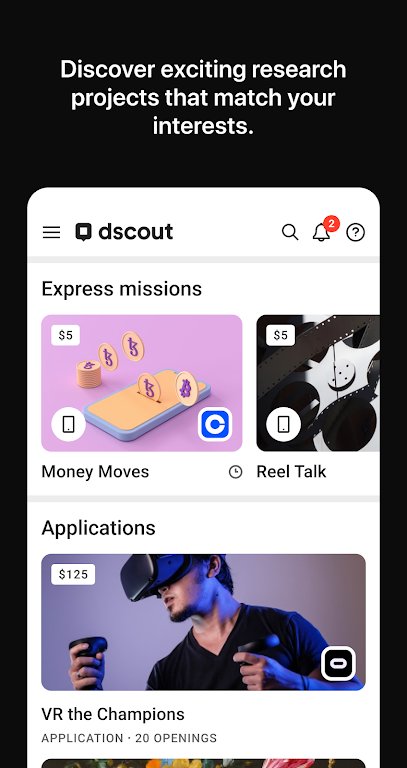 dscout Screenshot 2 