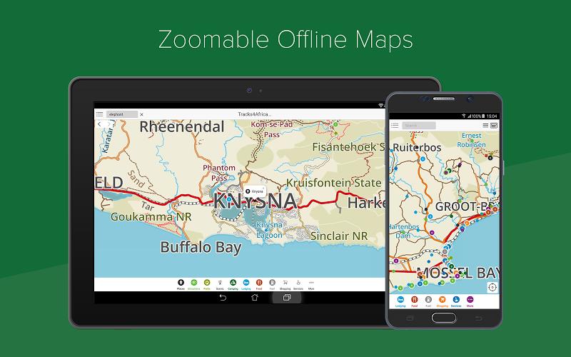 Tracks4Africa Guide Screenshot 7 