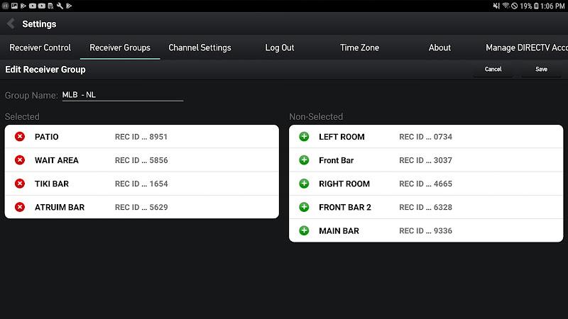 DIRECTV FOR BUSINESS Remote Screenshot 7 