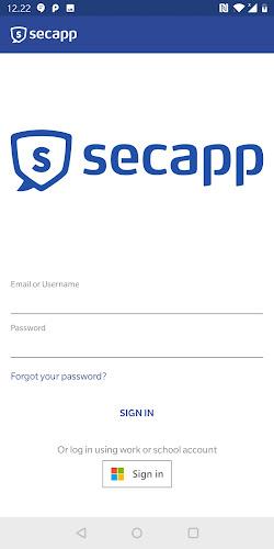 Secapp Screenshot 1 