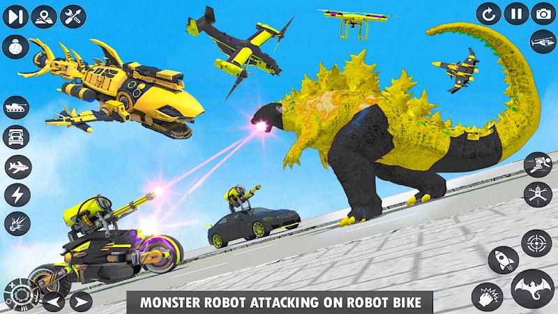 Dragon Robot Police Car Games Screenshot 15 