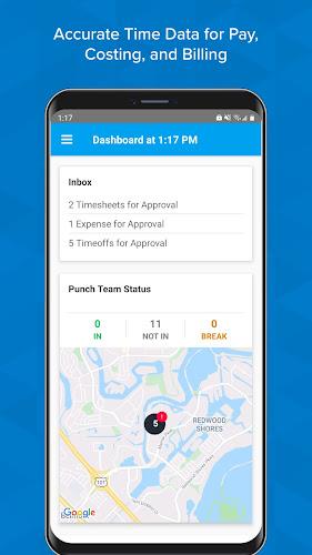 Timesheets - Time Tracking App Screenshot 1