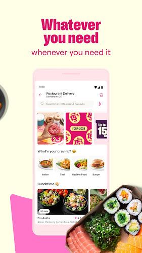 foodora - Food & Groceries Screenshot 2 