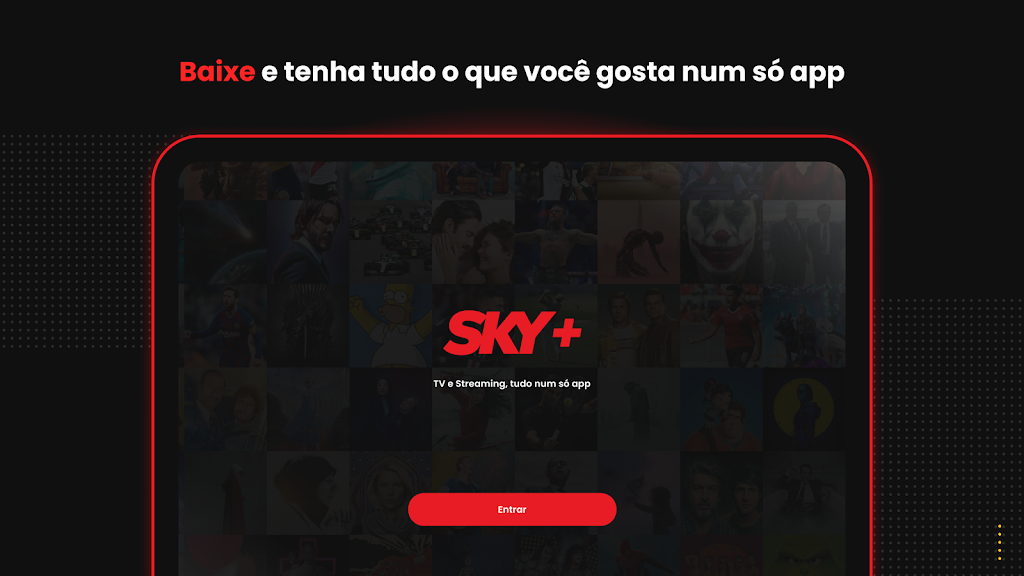 SKY+: TV+Streaming num só app Screenshot 12 