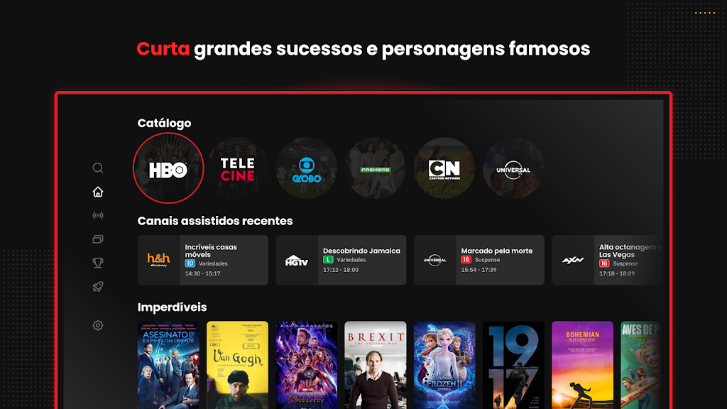 SKY+: TV+Streaming num só app Screenshot 16 