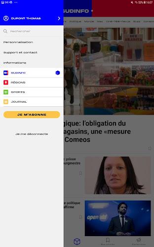 Sudinfo - Info en continu Screenshot 11