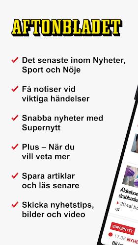 Aftonbladet Nyheter Screenshot 1 