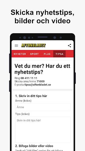 Aftonbladet Nyheter Screenshot 8 