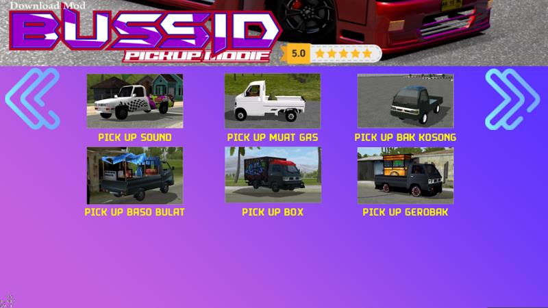 Mod Bussid Pick Up Terpal Screenshot 1