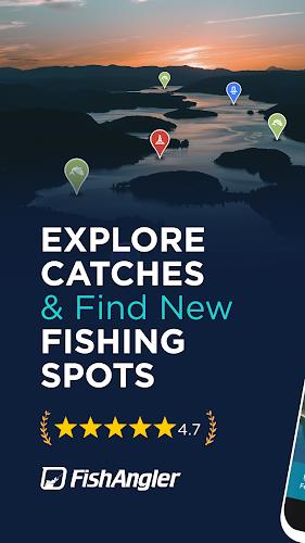 FishAngler - Fishing App Screenshot 1 