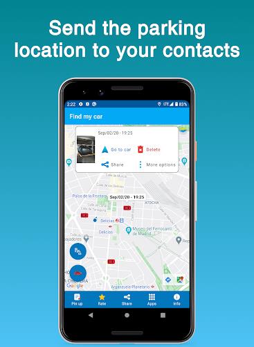 Find my car - save parking loc Screenshot 5 