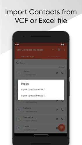 SIM Contacts Manager Screenshot 7 