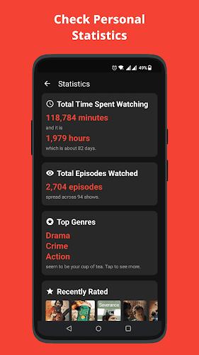 Showly: Track TV Shows & Movie Screenshot 6 