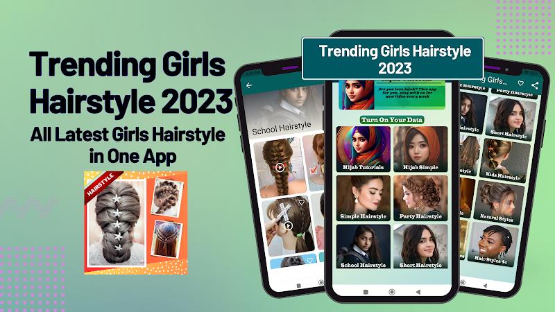 Trending Girls Hairstyle 2023 Screenshot 3