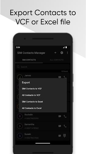 SIM Contacts Manager Screenshot 8 