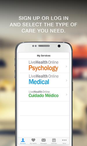 LiveHealth Online Mobile Screenshot 3 