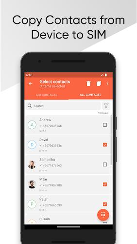 SIM Contacts Manager Screenshot 5 