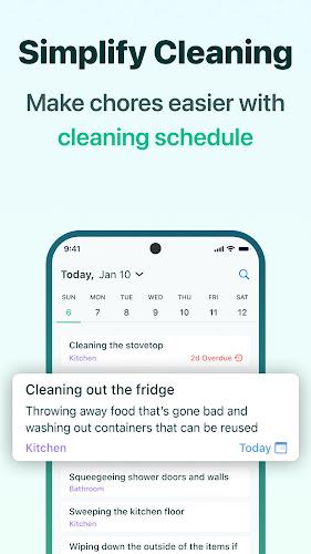 House Chores Cleaning Schedule Screenshot 2