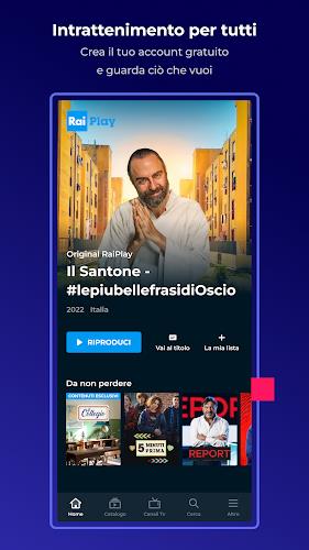 RaiPlay per Android TV Screenshot 3