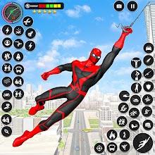 Flying Rope Hero - Spider Game APK