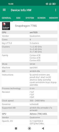 Device Info HW Screenshot 1 