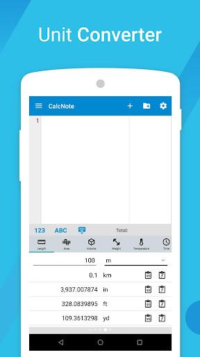 CalcNote - Notepad Calculator Screenshot 3 