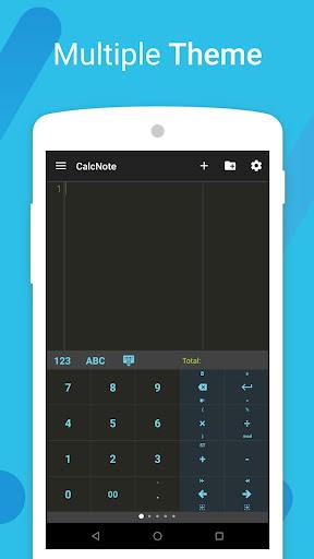 CalcNote - Notepad Calculator Screenshot 4 