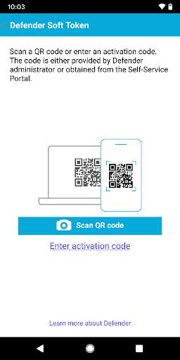 Defender Soft Token Screenshot 1