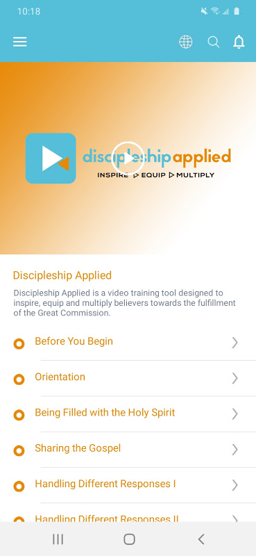 Discipleship Applied Screenshot 1 