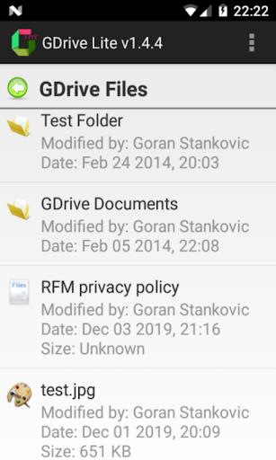 Remote File Manager Screenshot 3