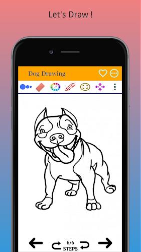 How to Draw Dog Step by Step Screenshot 9 