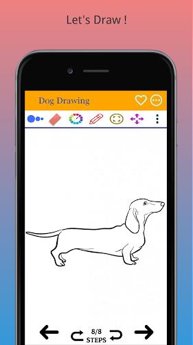 How to Draw Dog Step by Step Screenshot 12