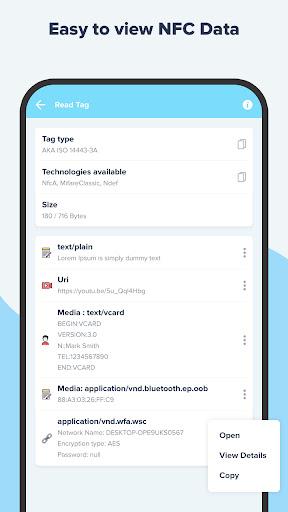 NFC Tag Writer & Reader Screenshot 3