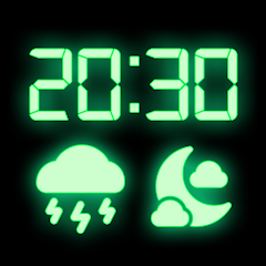 Weather Night Dock with clock APK